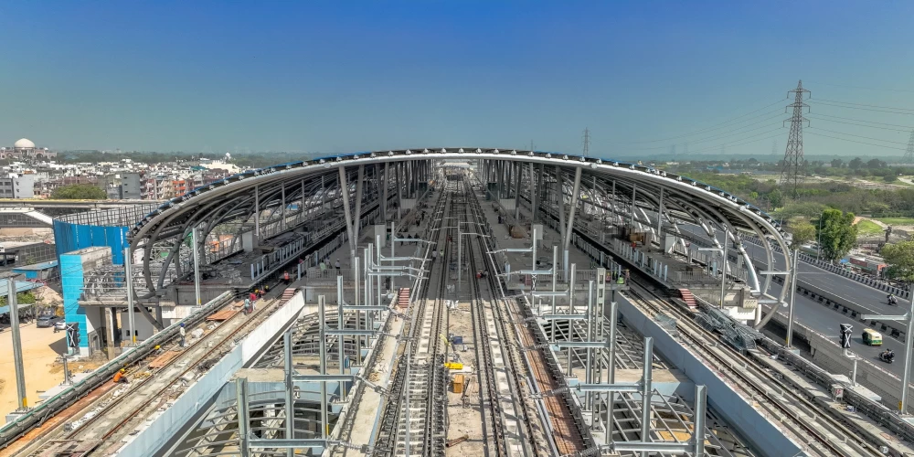 Delhi section of Namo Bharat Corridor electrified, trial runs set to commence Delhi section of Namo Bharat Corridor electrified, trial runs set to commence